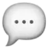 chat bubble icon
